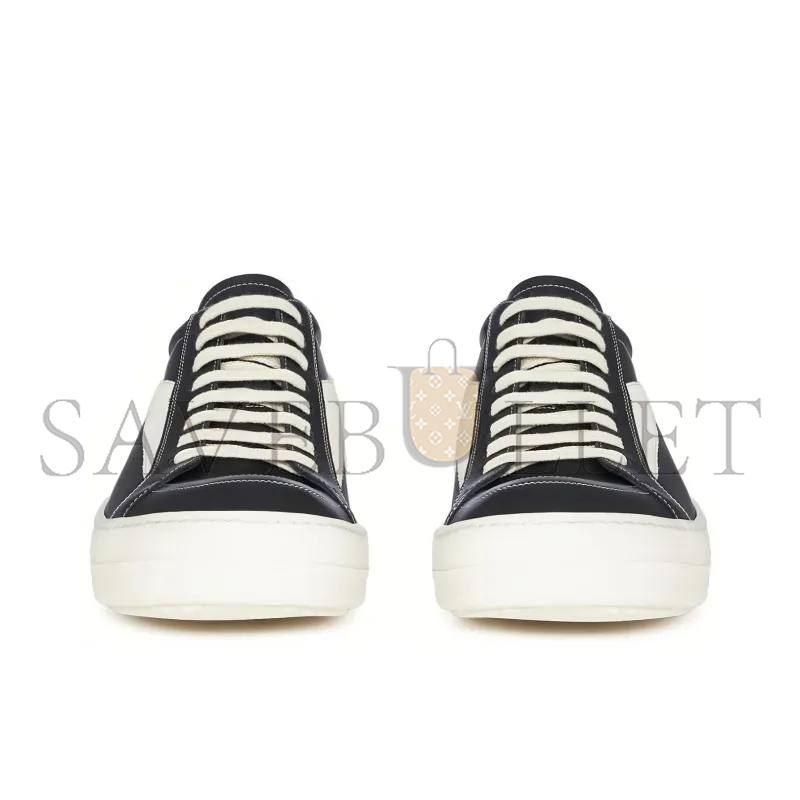 RICK OWENS LUXOR VINTAGE LOW BLACK MILK RP02C1888LCGLVS